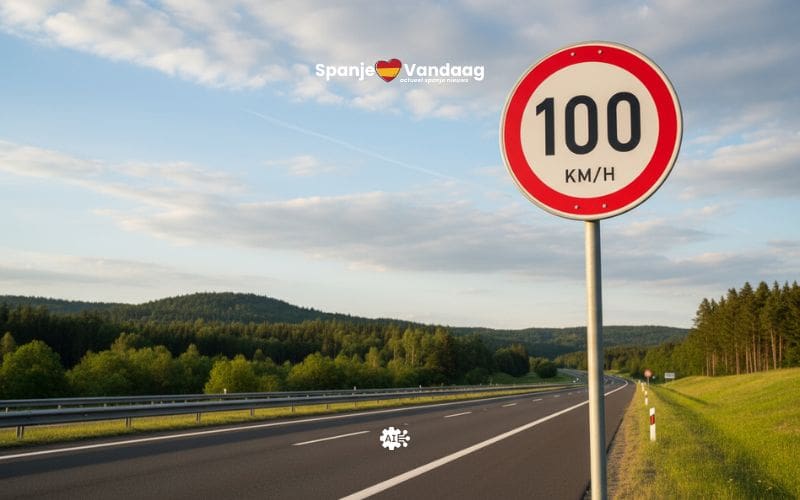 Spanje verlaagt maximumsnelheid op steeds meer snelwegen naar 100 km/u