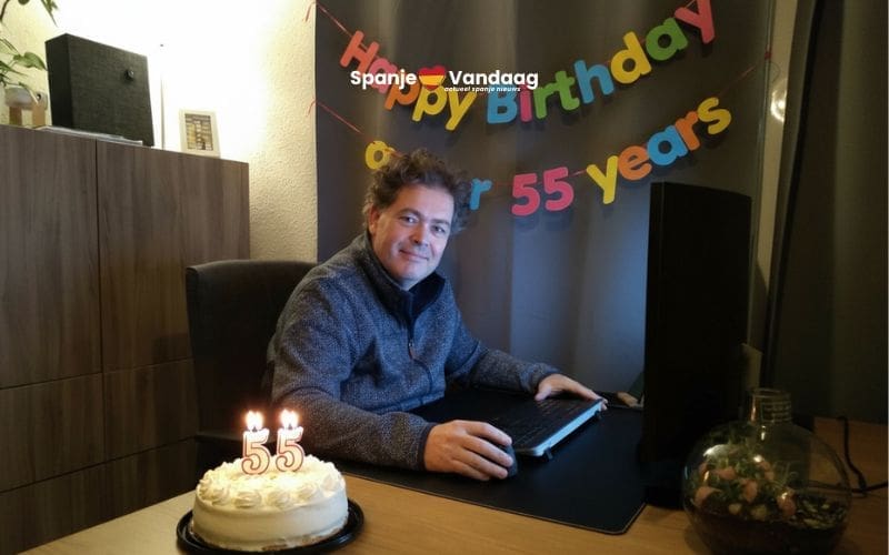 SpanjeVandaag oprichter Remco viert zijn 55e verjaardag én 17e jaar SpanjeVandaag website