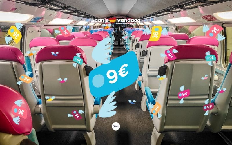 Ouigo lanceert treintickets vanaf 9 euro voor 15 Spaanse bestemmingen