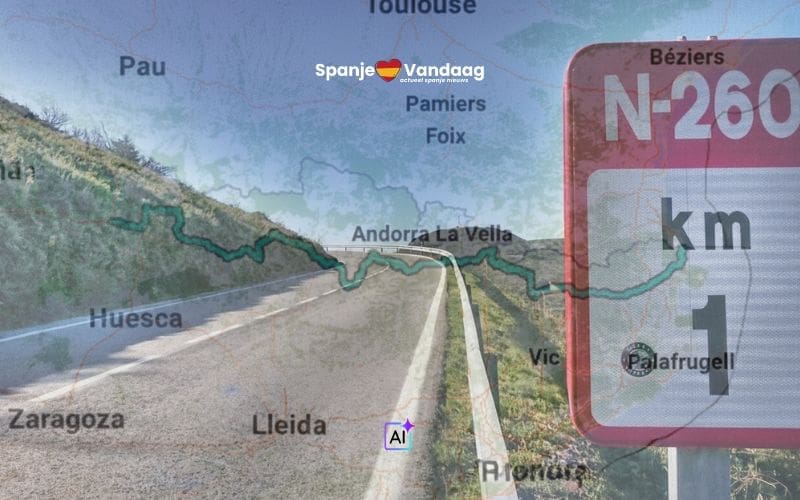 De N-260-weg krijgt als slingerende levensader van de Pyreneeën een nieuw gezicht