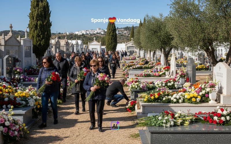 1 november: Allerheiligen is een nationale feestdag in Spanje