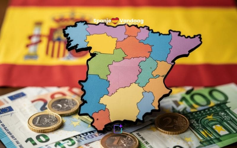 Andalusië blijft de armste regio van Spanje, gevolgd door Extremadura en Murcia