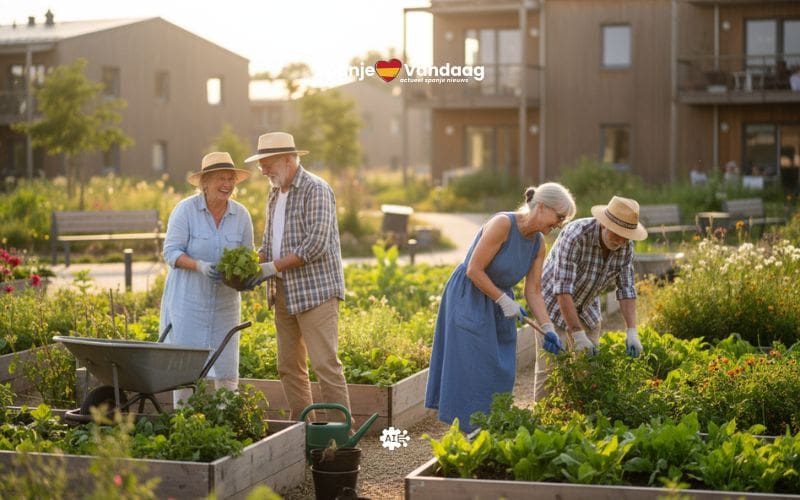 Spaanse ouderen zonder kinderen worden samen ouder via cohousing