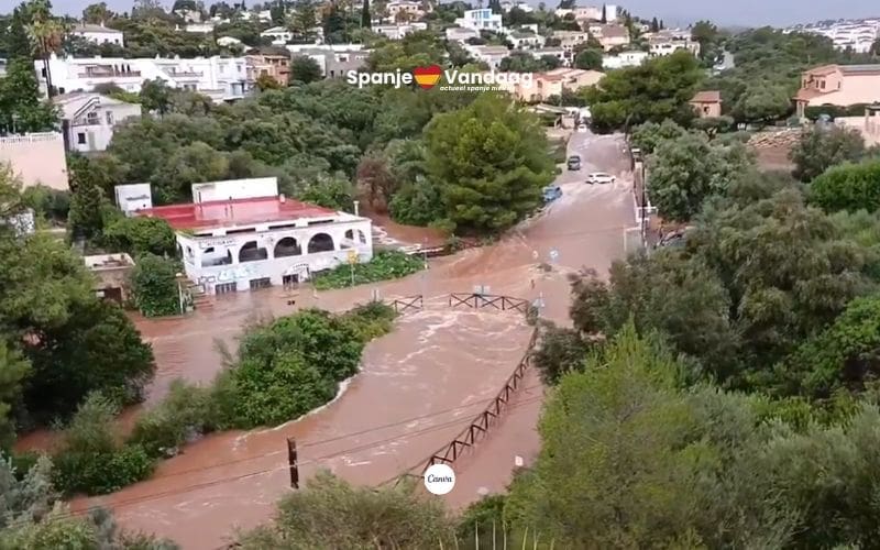 ES-Alert voor hevige regen op Ibiza, Formentera en Mallorca door DANA Alice