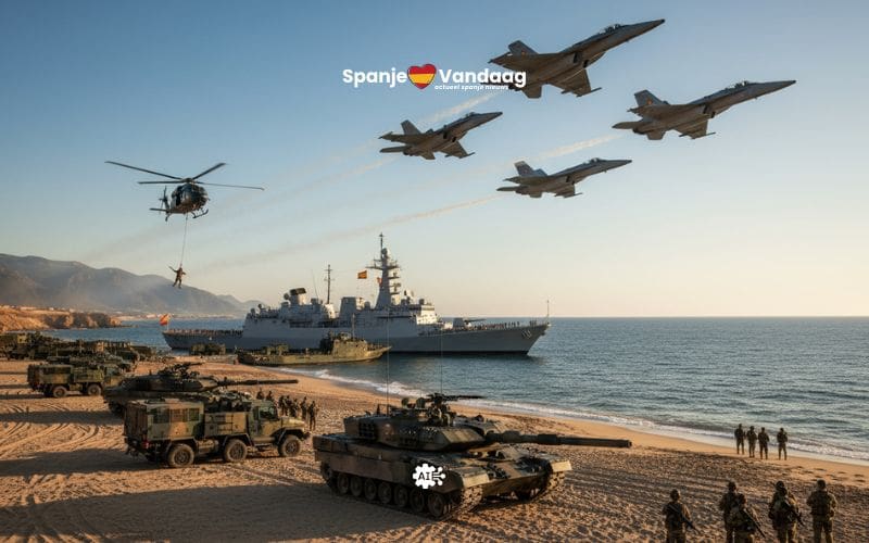 Spaanse regering investeert 200 miljoen euro extra in leger