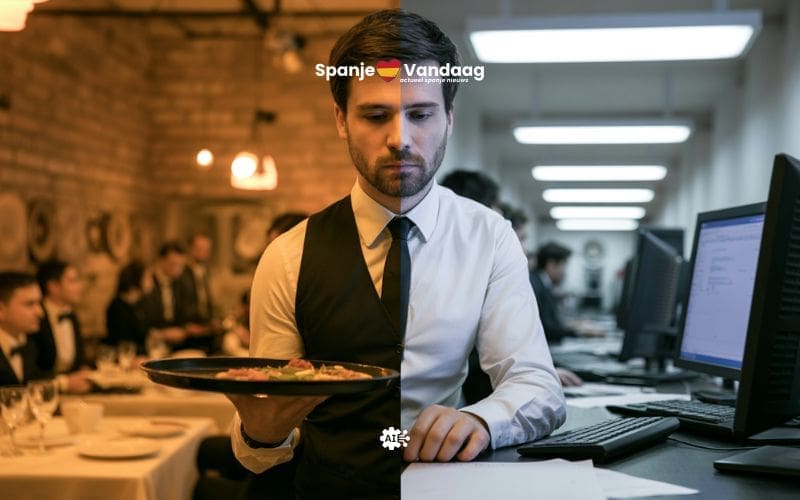 Steeds meer Spanjaarden combineren meerdere banen om rond te komen