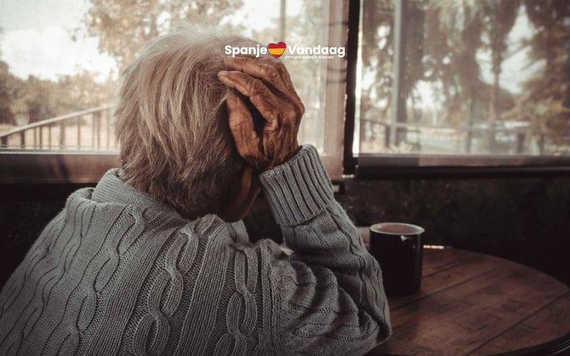 Oud worden in eenzaamheid is de grootste angst voor bijna de helft van de Spanjaarden
