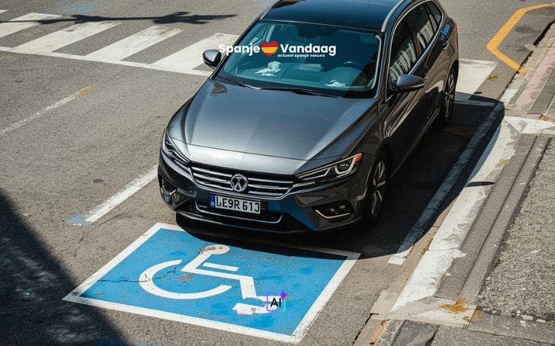 Spanje wil boete voor fout parkeren op gehandicaptenplaats verhogen naar 500 euro