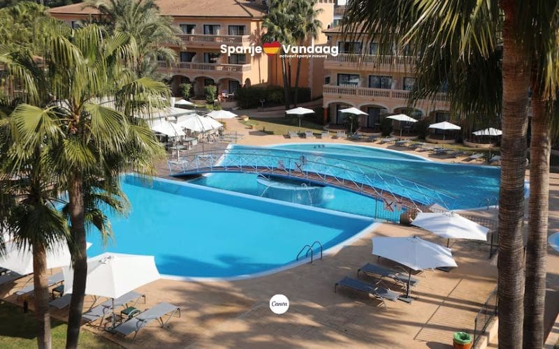 Duits koppel voor de rechter wegens seks in hotelzwembad op Mallorca