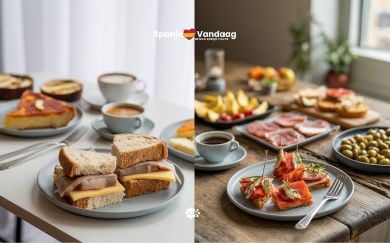 Spaanse TikTokker verbaasd over sobere lunchcultuur in Nederland