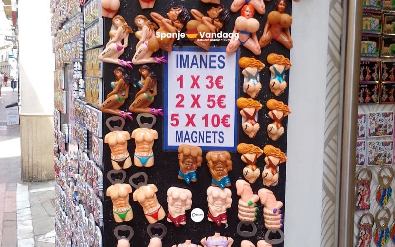 Na Benidorm begint nu ook Málaga strijd tegen seksistische souvenirs