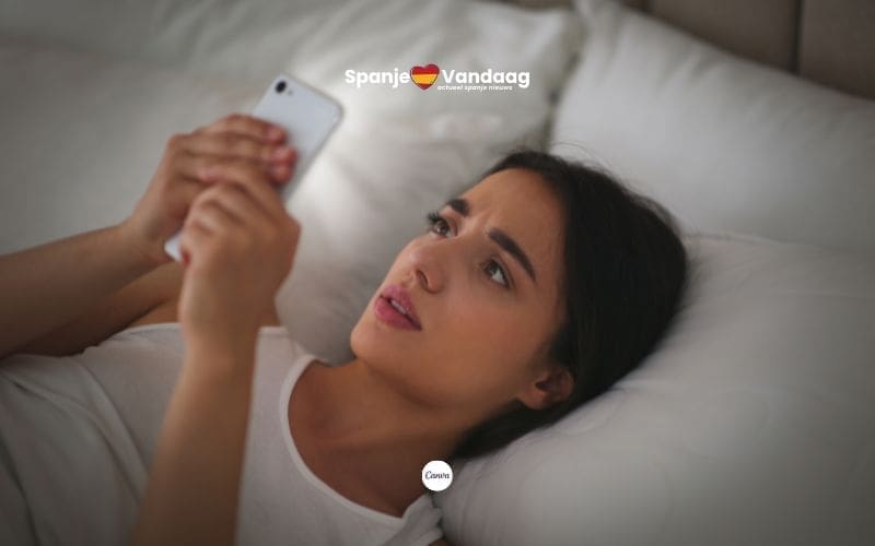 Steeds meer Spaanse jongeren zijn bang zonder hun mobiel te zijn