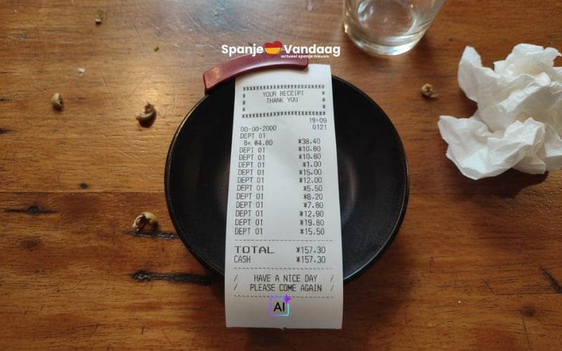 Spaanse toeristen klagen restaurant in Cantabrië aan om onduidelijke rekening