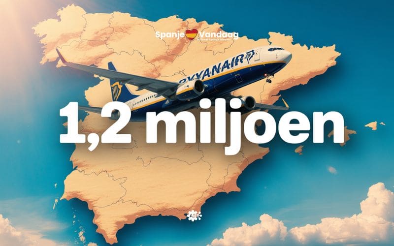 Ryanair schrapt 1,2 miljoen stoelen in 2026 en verplaatst 600.000 stoelen naar grote luchthavens in Spanje