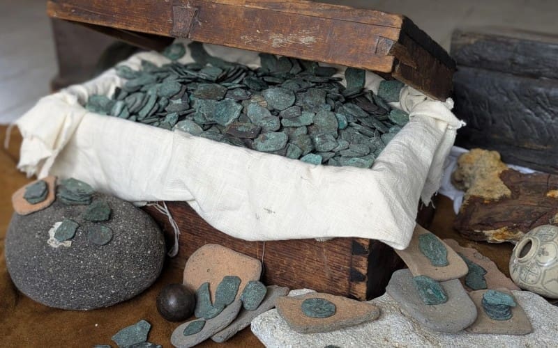 Duikers vinden Spaanse schat van 1 miljoen dollar voor de kust van Florida