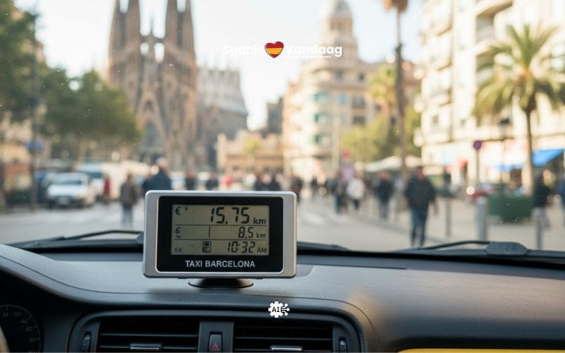 Zo bepalen taximeters in Spanje de prijs van je rit