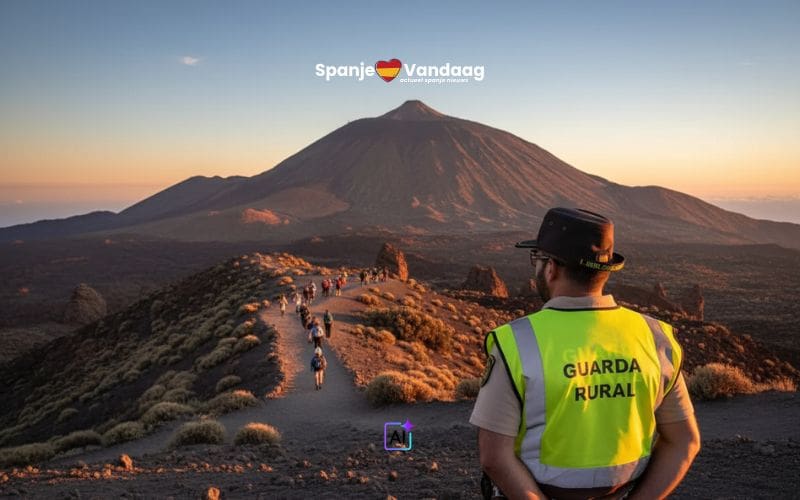 Franse toeristen krijgen eerste boete op de Teide op Tenerife na vervalste vergunning