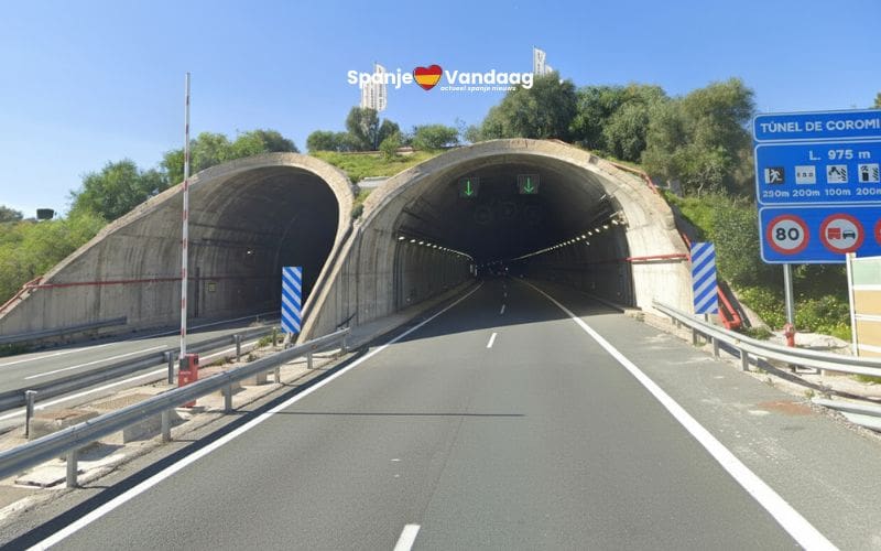 Spaanse overheid steekt bijna 43 miljoen euro in modernisering van tunnels aan de Costa del Sol