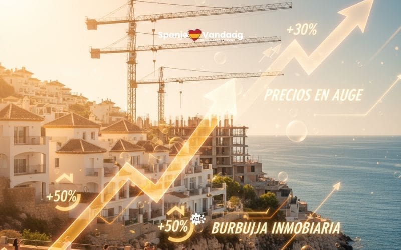 Spaanse Bank ontkent vastgoedzeepbel, maar woningprijzen blijven wel hoog