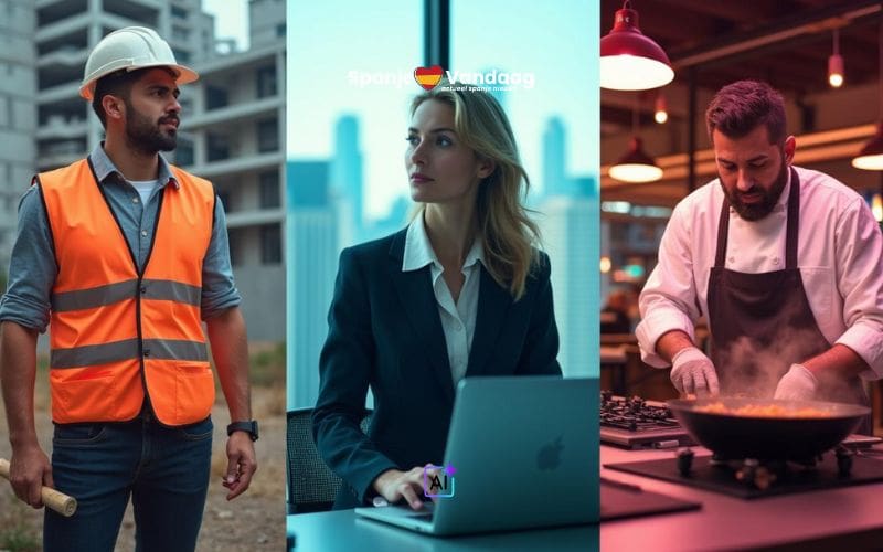 Spanje telt recordaantal van 22 miljoen werkenden, maar werkloosheid stijgt tot 2,5 miljoen