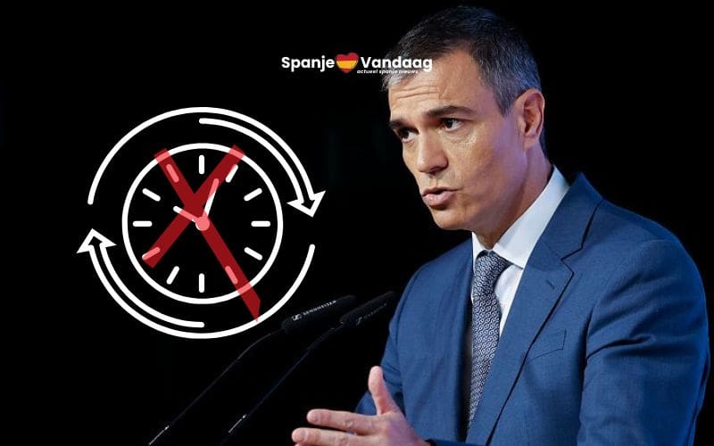 Spaanse premier wil dat de EU stopt met het halfjaarlijks verzetten van de klok