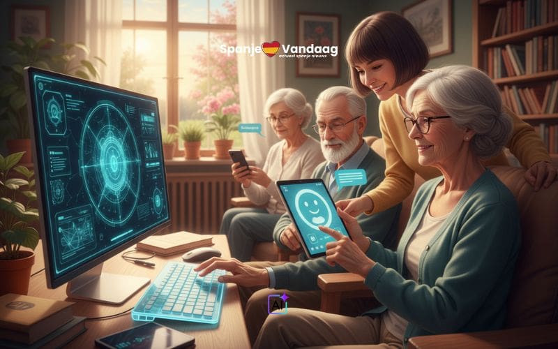 Spaanse ouderen raadplegen AI vooral over hun gezondheid