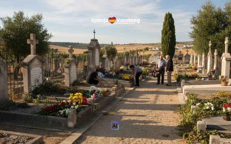 Na Allerheiligen komt op 2 november Allerzielen in Spanje