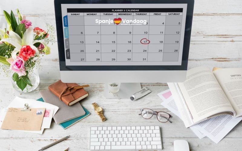 Het werkrooster en feestdagen in 2026 voor Spanje en regio’s