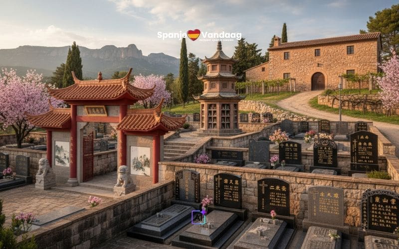 Eerste Chinese begraafplaats van Zuid-Europa komt in Catalaans dorp