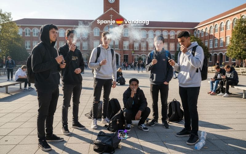 Jongeren in Spanje roken en blowen steeds minder