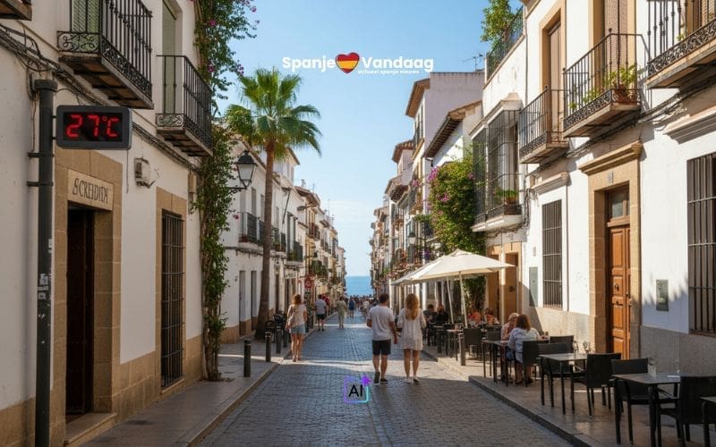 Málaga beleefde de warmste oktober ooit