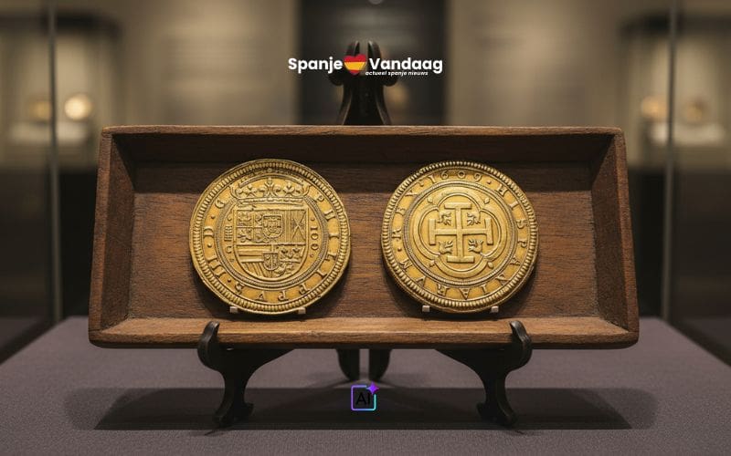 Duurste Spaanse munt ooit opnieuw geveild vanaf 2 miljoen euro