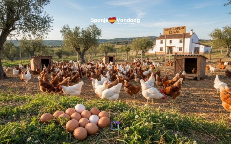 Wat betekent de landelijke ophokplicht voor vrije uitloop eieren in Spanje?