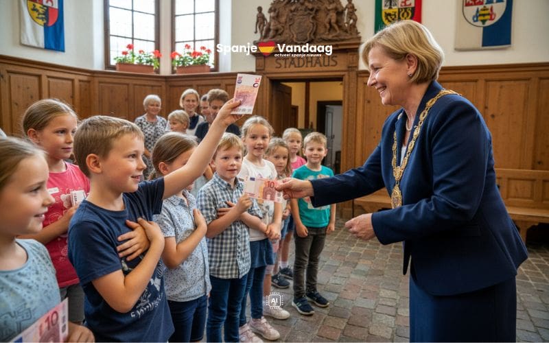 Duitsland geeft kinderen 10 euro per maand voor hun pensioen, en hoe zit dat in Spanje?