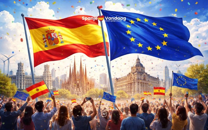 Veertig jaar Spanje in de EU met tien feiten over verandering en groei