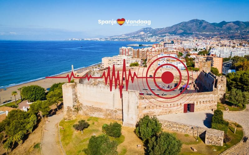 Aardbeving vrijdagochtend bij Fuengirola, ook voelbaar in Málaga, Sevilla en Córdoba