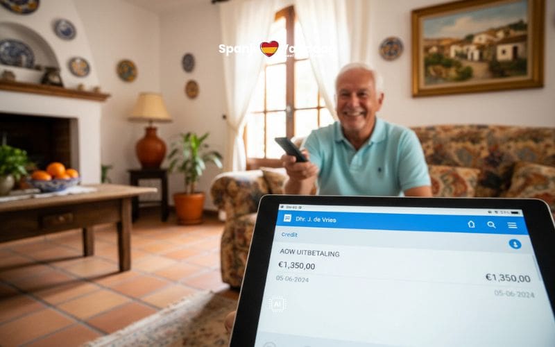 Wanneer wordt het vakantiegeld van de AOW in 2026 uitbetaald in Spanje?