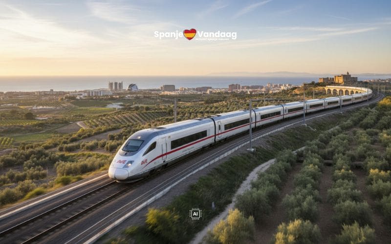Nieuwe hogesnelheidstrein tussen Valencia en Alicante moet in 2027 gaan rijden