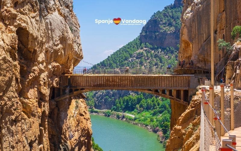 Nieuwe entreekaarten voor Caminito del Rey in Málaga tot juni beschikbaar