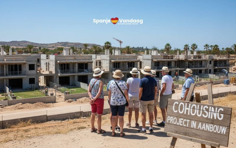 Samen ouder worden in een cohousing project blijft voor veel Spaanse senioren een droom