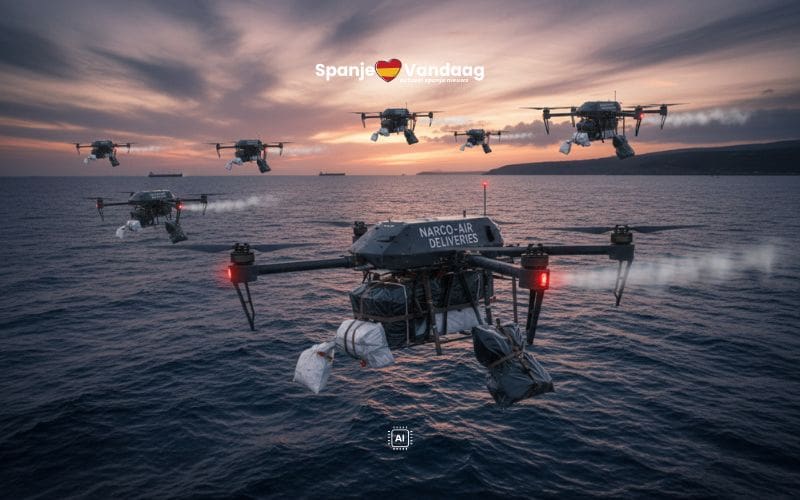Drones vervangen boten voor smokkel van tabak in Zuid-Spanje