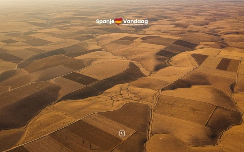 Bijna de helft van Spanje raakt uitgeput door droogte en slecht landgebruik