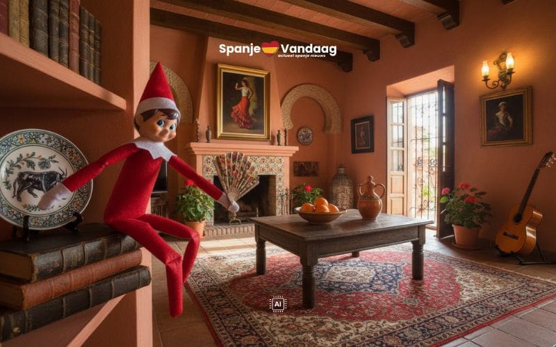 20 jaar kersttraditie die langzaam ook Spanje verovert: ‘Elf op de Plank’