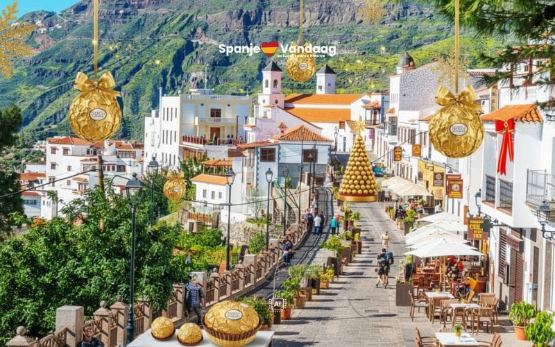 Tejeda op Gran Canaria schittert deze kerst als winnaar van Ferrero Rocher-wedstrijd