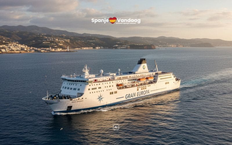 Kun je met de ferry vanuit Nederland of België naar Spanje reizen?