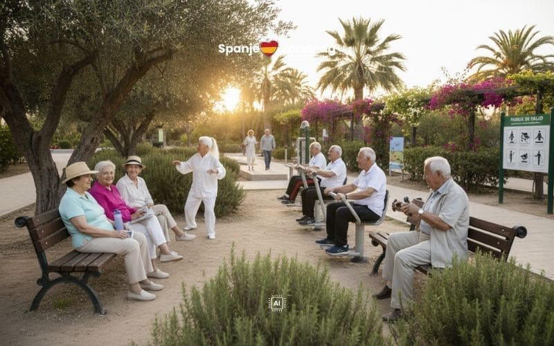 Spanjaarden verwachten bijna hun hele leven in goede gezondheid te blijven