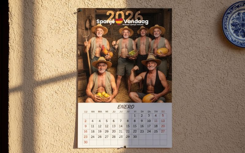 Dorpsbewoners verrassen met vrolijke naaktkalender om geld op te halen voor hun gemeenschap