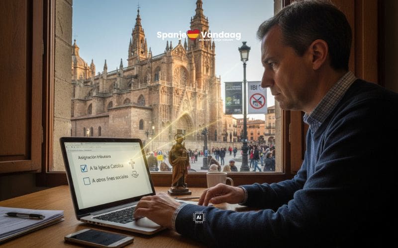 Spaanse Kerk heeft recordopbrengst belastingcampagne, terwijl discussie over systeem toeneemt