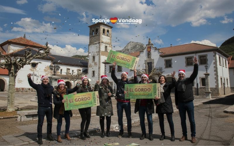 Schandaal in Spaans dorp na winst El Gordo kerstloterij door fout met loten