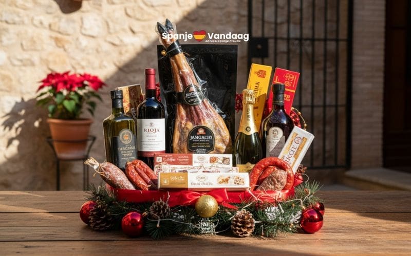 Cestas de Navidad of kerstpakketten in Spanje en wat daarin zit